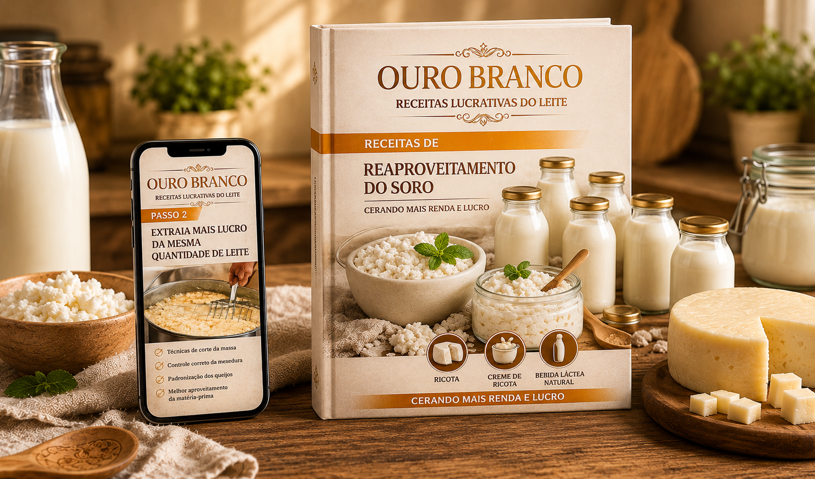 Receitas de Reaproveitamento do Soro