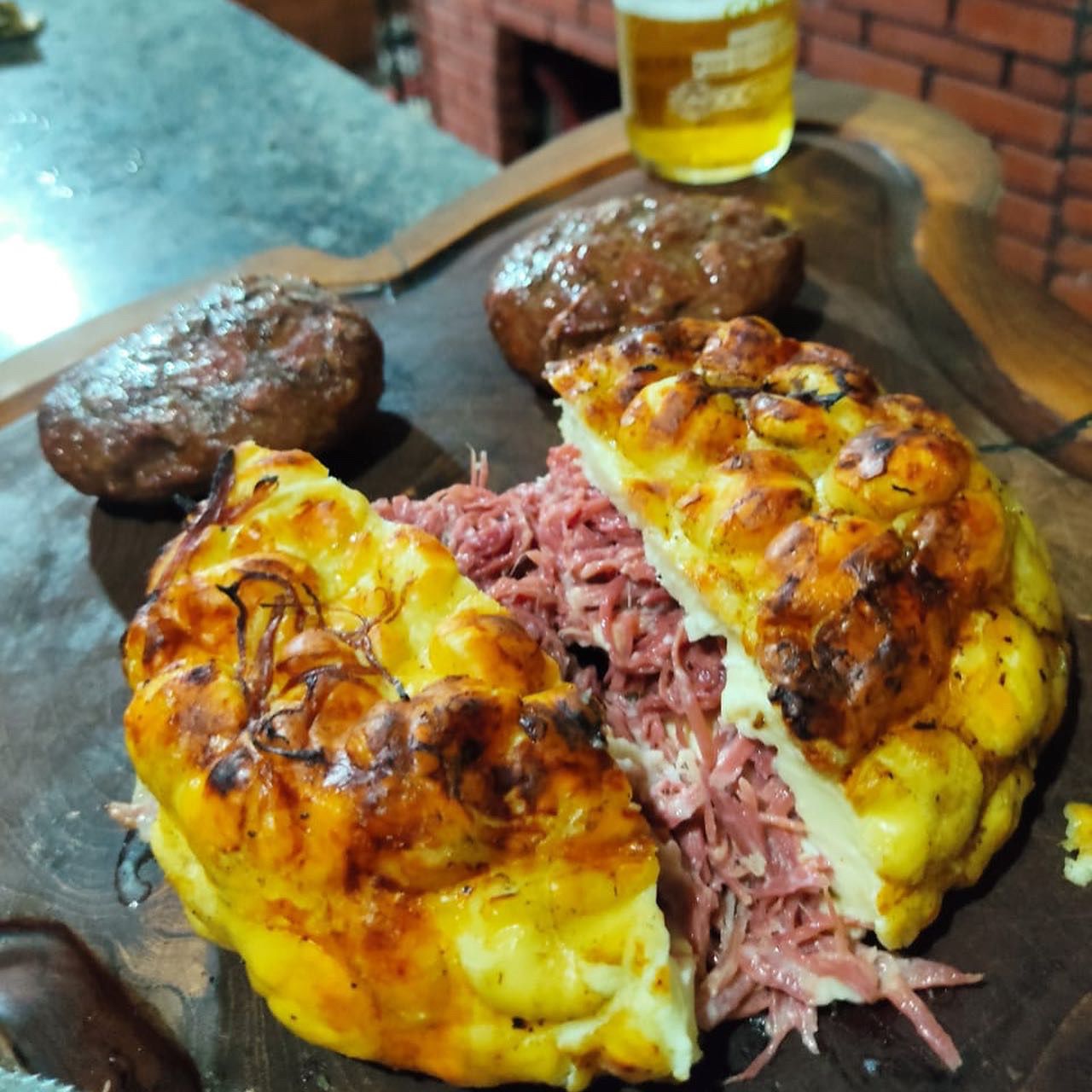 Queijo coalho Recheado