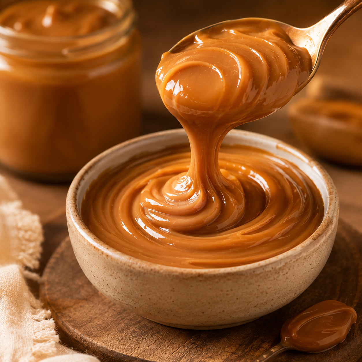 Doce de leite em pasta